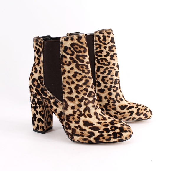 Sam Edelman Shoes - SAM EDELMAN Case Sand Leopard Brahma Booties S298